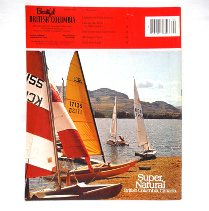 BEAUTIFUL BRITISH COLUMBIA MAGAZINE, Our 21st Anniversary Summer Issue, 1979