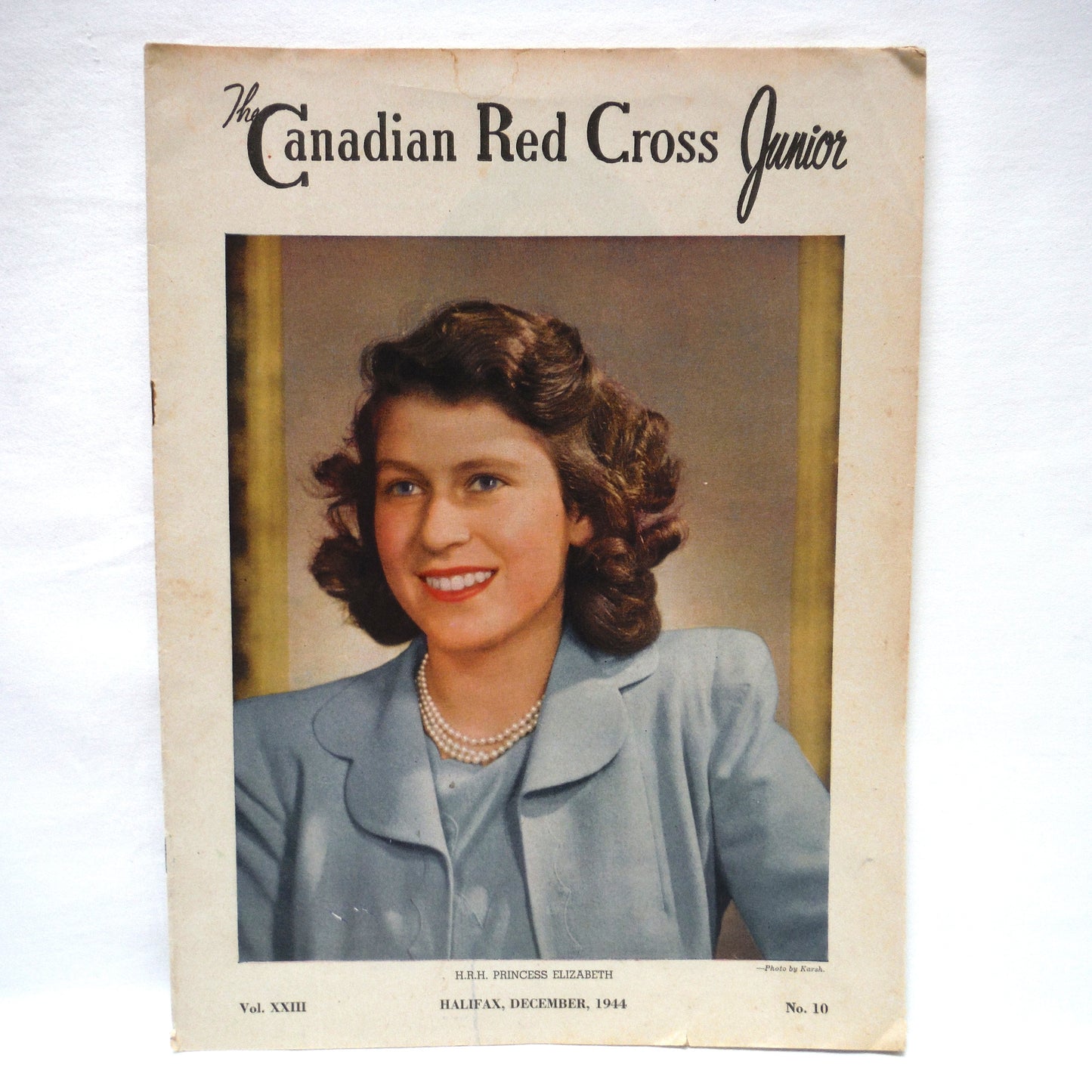 THE CANADIAN RED CROSS JUNIOR MAGAZINE, A Paul's 3-Pack of Antique 1943, 1944, 1946 Canadianna Magazines!