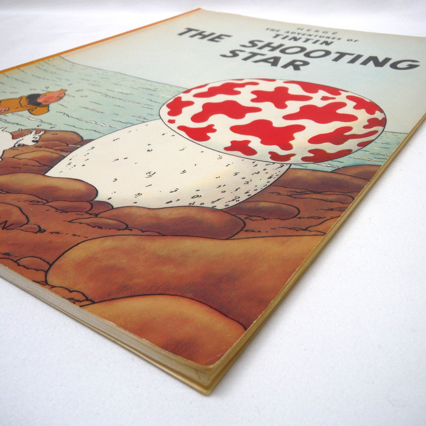 THE ADVENTURES OF TINTIN: A Paul's 3-Pack of Vintage 1975/1977 Tintin Comic Books created by Belgian cartoonist Hergé