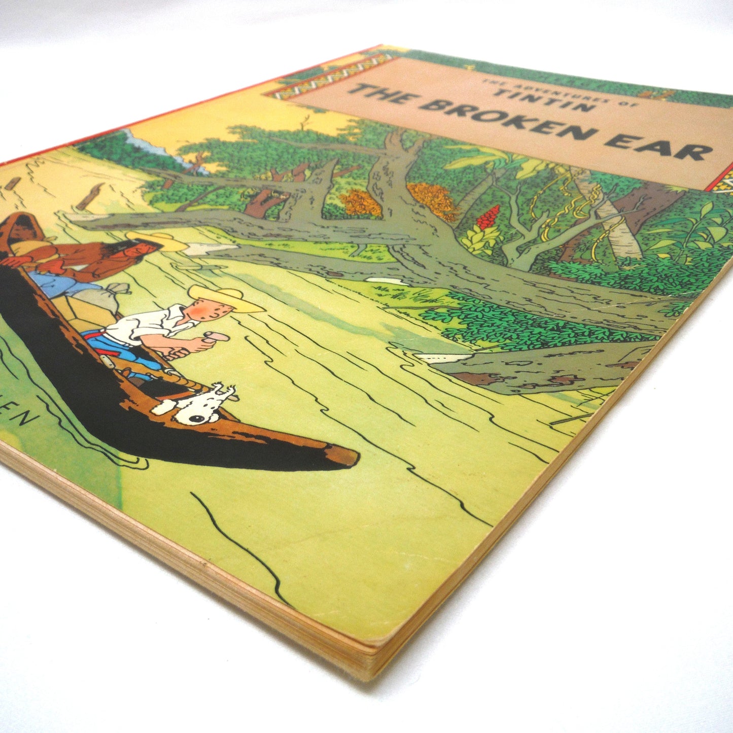 THE ADVENTURES OF TINTIN: A Paul's 3-Pack of Vintage 1975/1977 Tintin Comic Books created by Belgian cartoonist Hergé