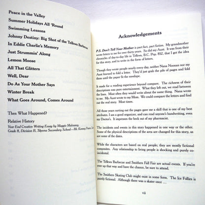 P.S. DON'T TELL YOUR MOTHER, Stories by Margo Bates (1st Ed. SIGNED)
