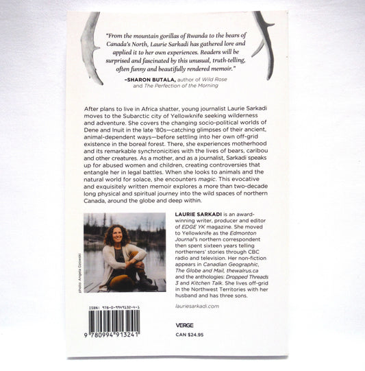 VOICE IN THE WILD, A Memoir by Laurie Sarkadi (1st Ed. SIGNED)