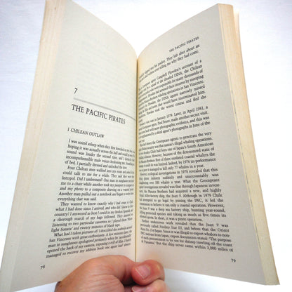 THE WHALE WAR, A tough and timely look at the confrontation between the Save the Whale forces and the whale hunters, by David Day (1st Ed. SIGNED)