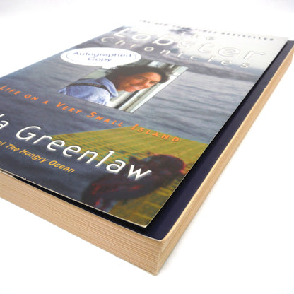 THE LOBSTER CHRONICLES, Life on a Very Small Island, Stories by Linda Greenlaw (1st Ed. SIGNED)