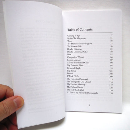 COMING OF AGE, Short Stories and Snapshots by Les Rankin (1st Ed. SIGNED)