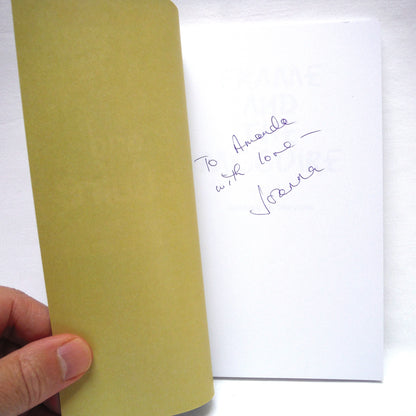 FRAME AND THE McGUIRE, A Novel by Joanna M. Weston (1st Ed. SIGNED)