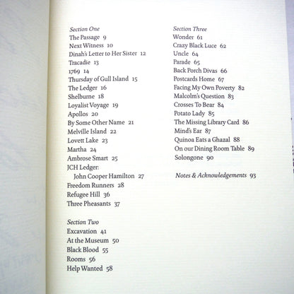AND I ALONE ESCAPED TO TELL YOU, Poetry by Sylvia D. Hamilton (1st Ed. SIGNED)