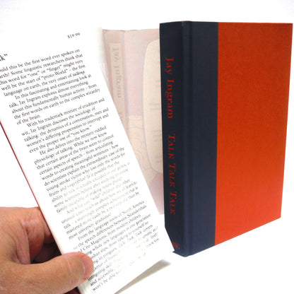 TALK TALK TALK, An Investigation Into The Mystery of Speech, by Jay Ingram (1st Ed. SIGNED)
