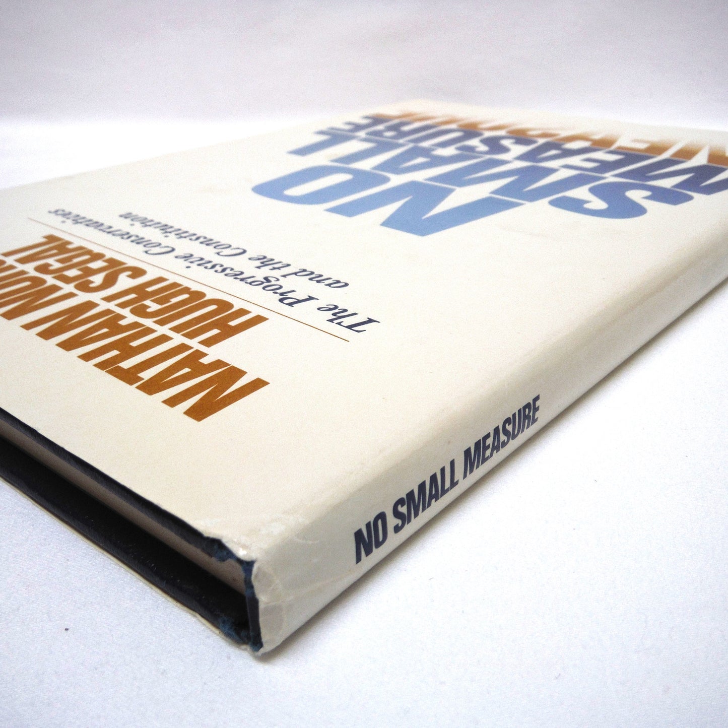 NO SMALL MEASURE, The Progressive Conservatives and the Constitution, by Nathan Nurgitz and Hugh Segal (1st Ed. SIGNED)