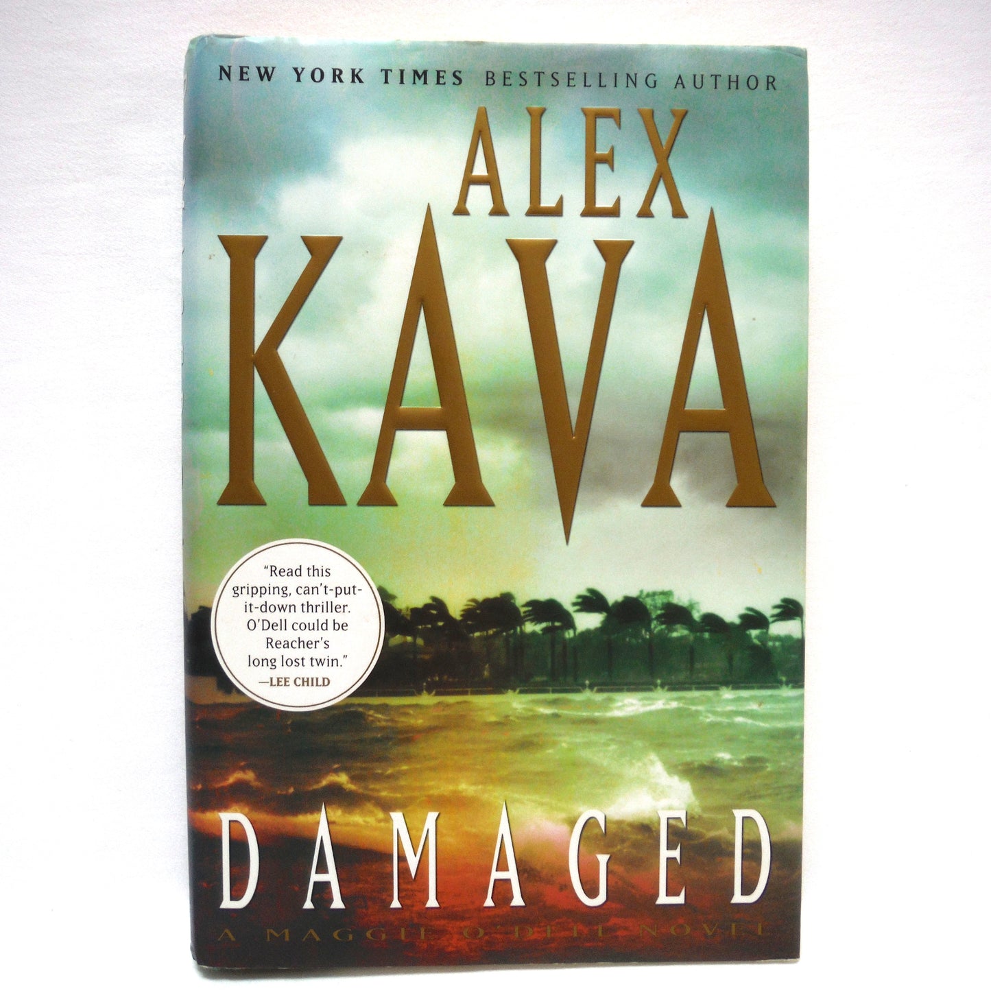 DAMAGED, A Maggie O'Dell Novel by Alex Kava (1st Ed. SIGNED)
