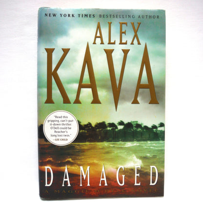 DAMAGED, A Maggie O'Dell Novel by Alex Kava (1st Ed. SIGNED)