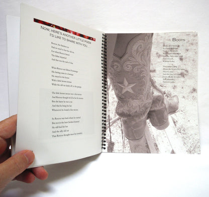 COOKING WITH THE TEXAS POETS LAUREATE, Poems and Recipes as Edited by Elizabeth Ethredge  (1st Ed. SIGNED)