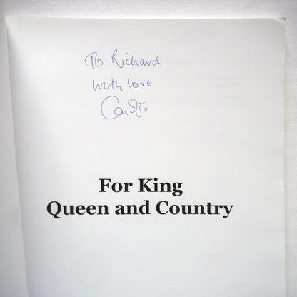 FOR KING, QUEEN AND COUNTRY, The Life Story of Thomas Arthur Lockett, GM., by Carole Widdicombe  (1st Ed. SIGNED)