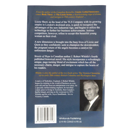 The Lizzie Series by Canadian Author J. Robert Whittle: A Paul's 3-Pack of BOOKS ONE, TWO & THREE  (1st Ed. SIGNED)