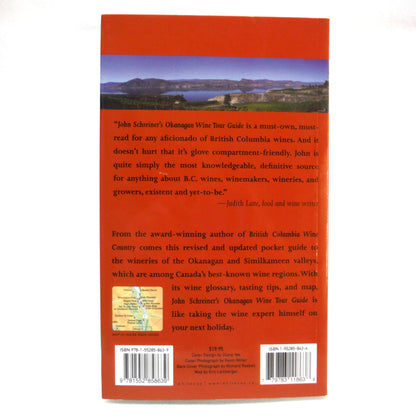 OKANAGAN WINE TOUR GUIDE, by John Schreiner (2007 2nd Ed.)