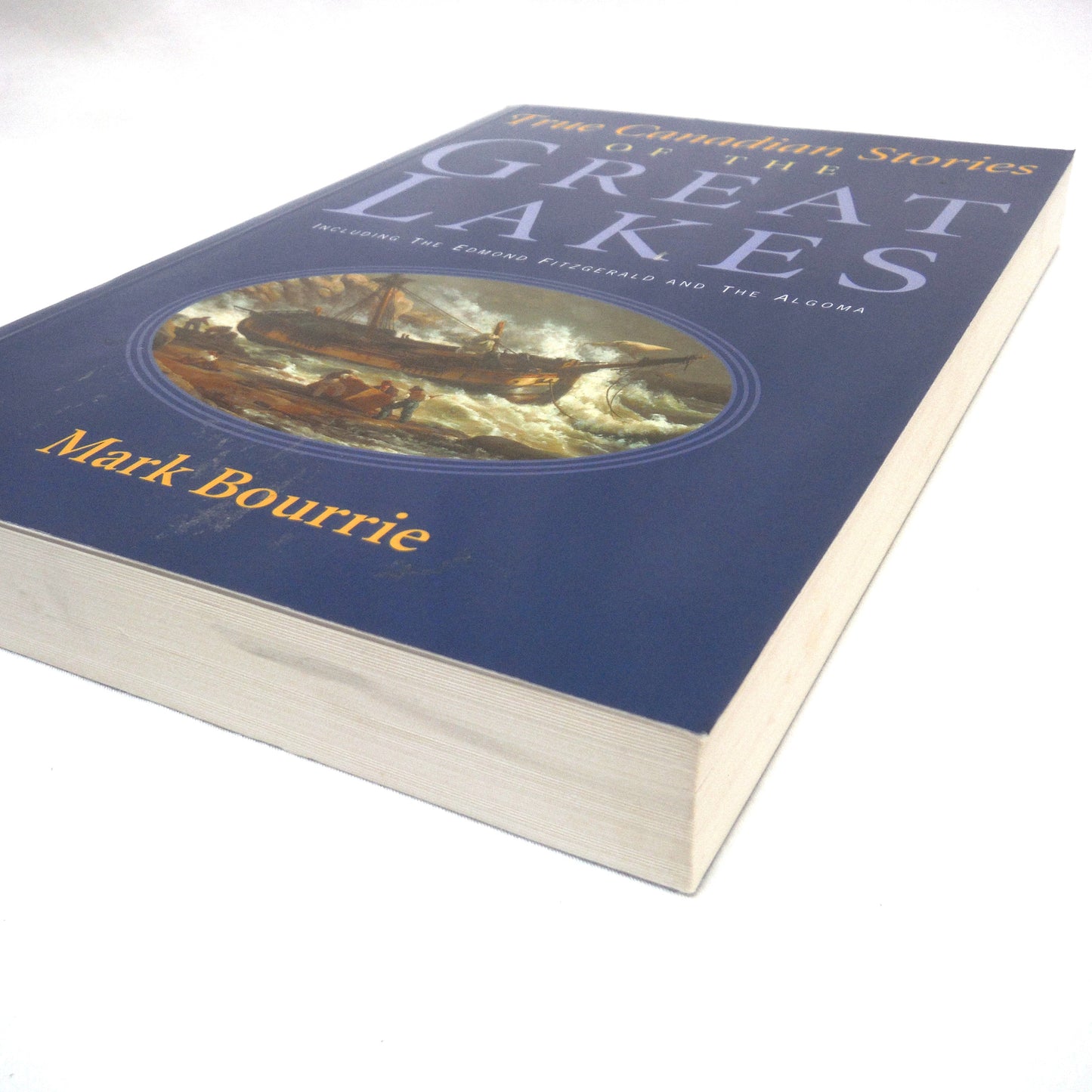 TRUE CANADIAN STORIES OF THE GREAT LAKES, Including The Edmund Fitzgerald and The Algoma, by Mark Bourrie  (2014 1st Ed.)