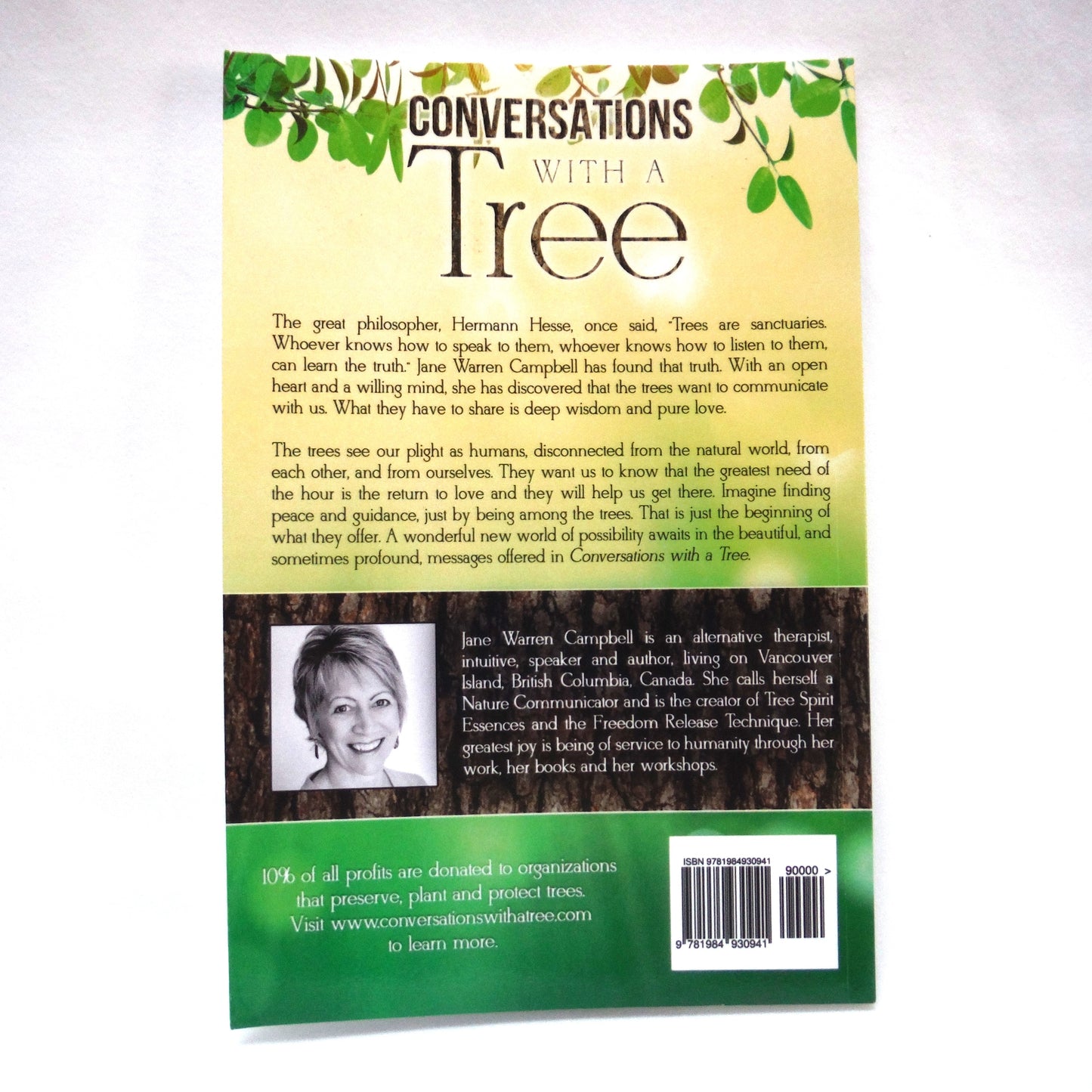 CONVERSATIONS WITH A TREE, by Jane Warren Campbell, 2018