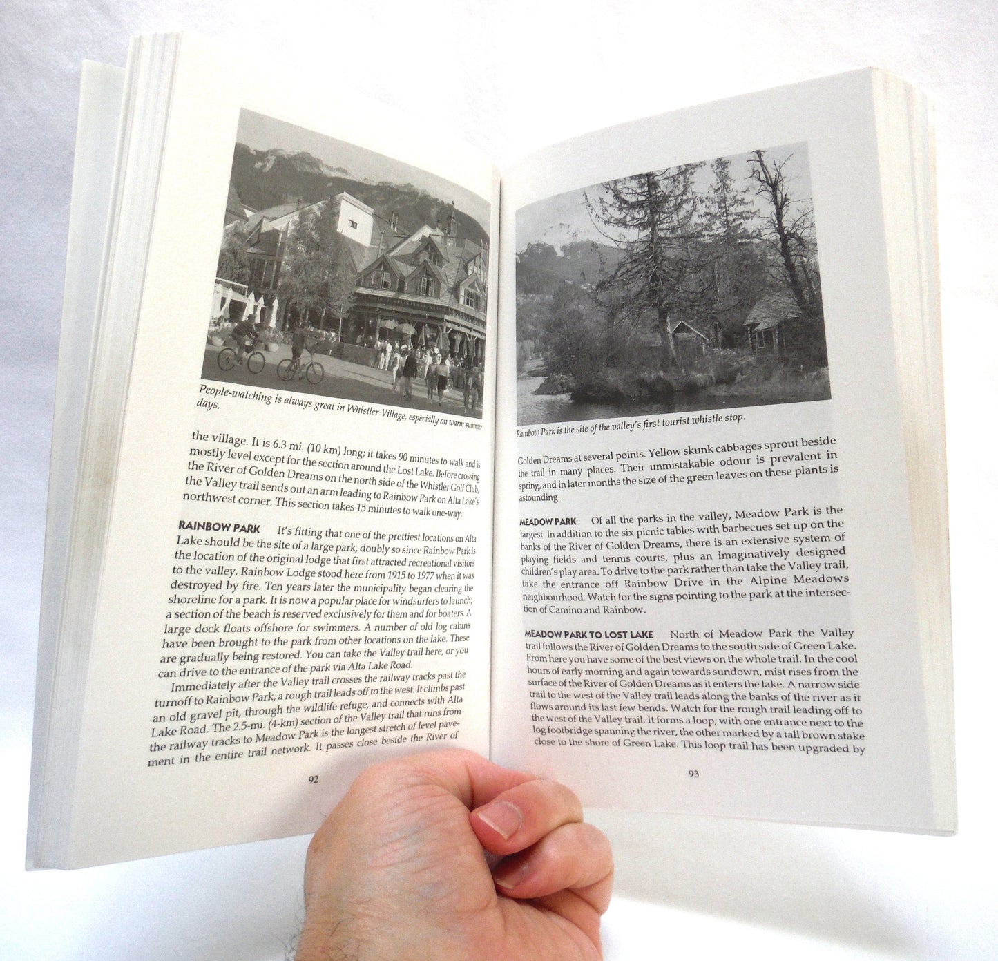 THE WHISTLER OUTDOORS GUIDE, All Seasons All Activities For The Entire Region, by Jack Christie (1992 1st Ed.)