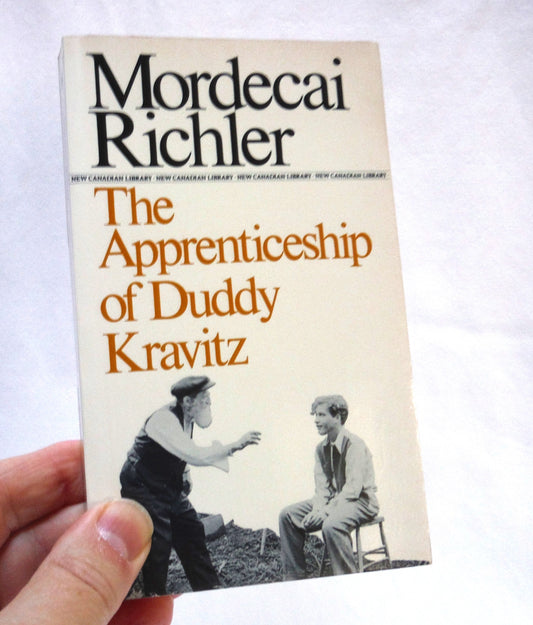 THE APPRENTICESHIP OF DUDDY KRAVITZ, by Mordecai Richler, RARE Published by New Canadian Library Pocketbook  (1969 1st  PB Ed.)