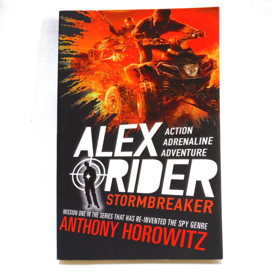 ALEX RIDER in STORMBREAKER, by Anthony Horowitz, 2015