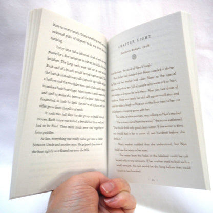 A LONG WALK TO WATER, A Novel Based on a True Story, by Linda Sue Park (2010 1st Ed.)