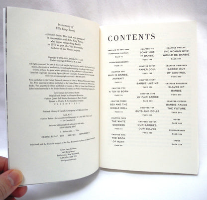 FOREVER BARBIE, The Unauthorized Biography of a Real Doll, by M.G. Lord, 2004