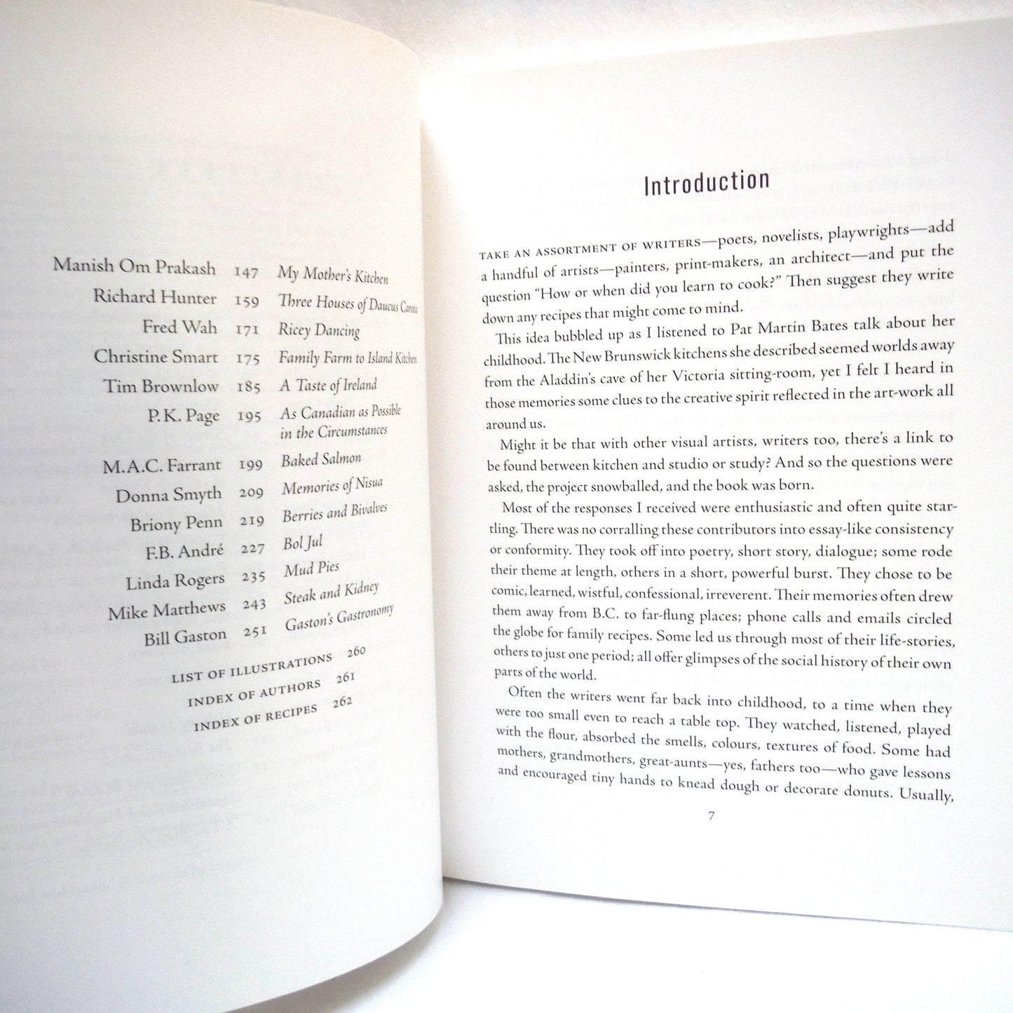 APPLES UNDER THE BED, Recollections and Recipes from B.C. Writers and Artists, Edited by Joan Coldwell (2007 1st Ed.)