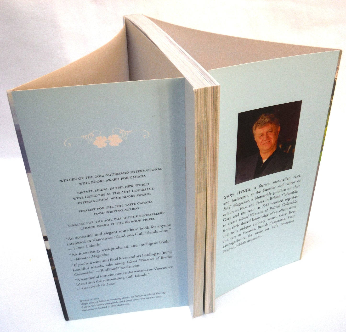 ISLAND WINERIES OF BRITISH COLUMBIA, Updated and Expanded Version, Edited by Gary Hynes, Photography by Rebecca Wellman (2000 1st Ed.)