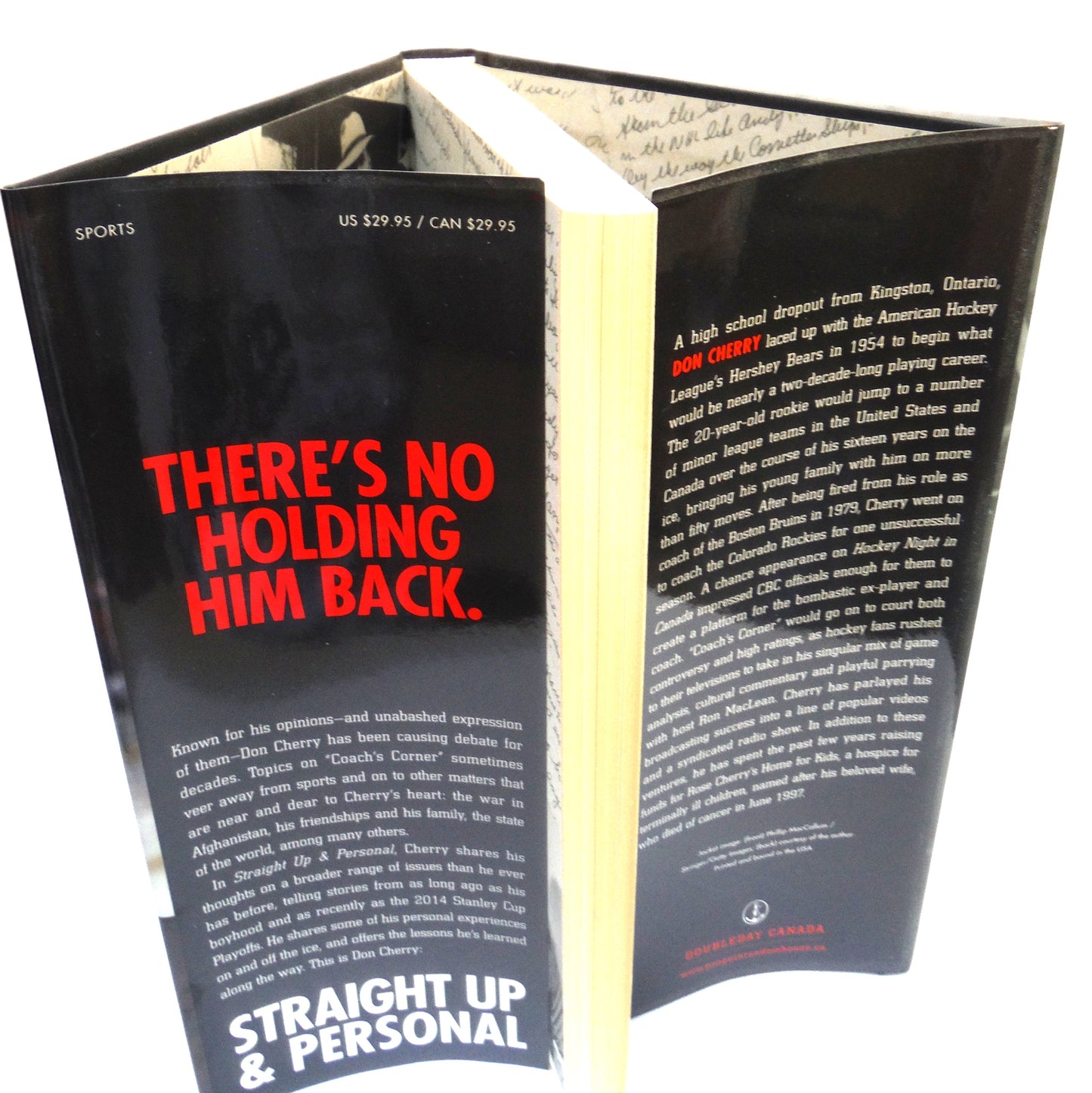 STRAIGHT UP AND PERSONAL, The World According to Grapes, by Don Cherry (2014 1st Ed.)