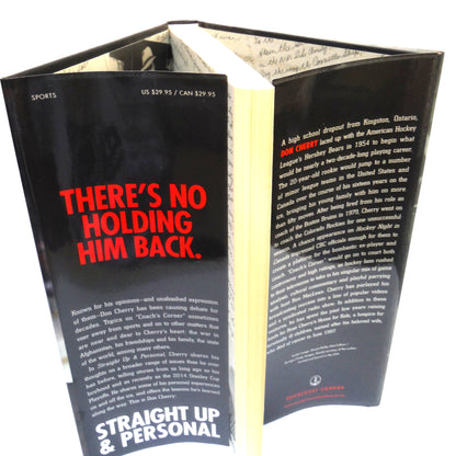 STRAIGHT UP AND PERSONAL, The World According to Grapes, by Don Cherry (2014 1st Ed.)