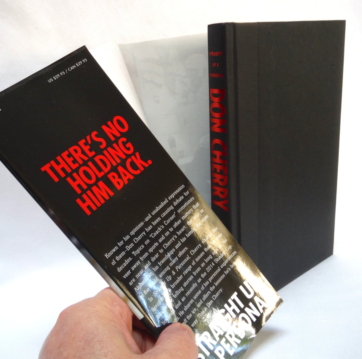 STRAIGHT UP AND PERSONAL, The World According to Grapes, by Don Cherry (2014 1st Ed.)