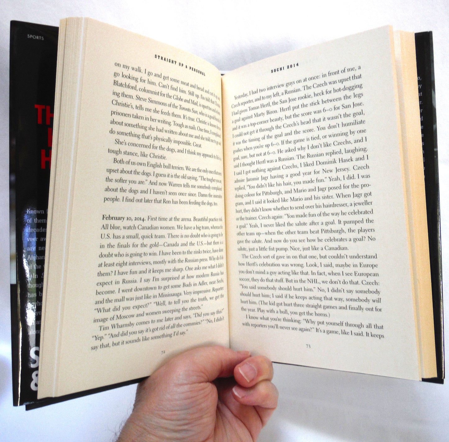 STRAIGHT UP AND PERSONAL, The World According to Grapes, by Don Cherry (2014 1st Ed.)