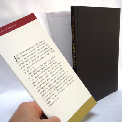 THE MAN WHO PLANTED TREES, A Story by Jean Giono, Twentieth Anniversary Hardcover Edition (2005 1st Ed.)