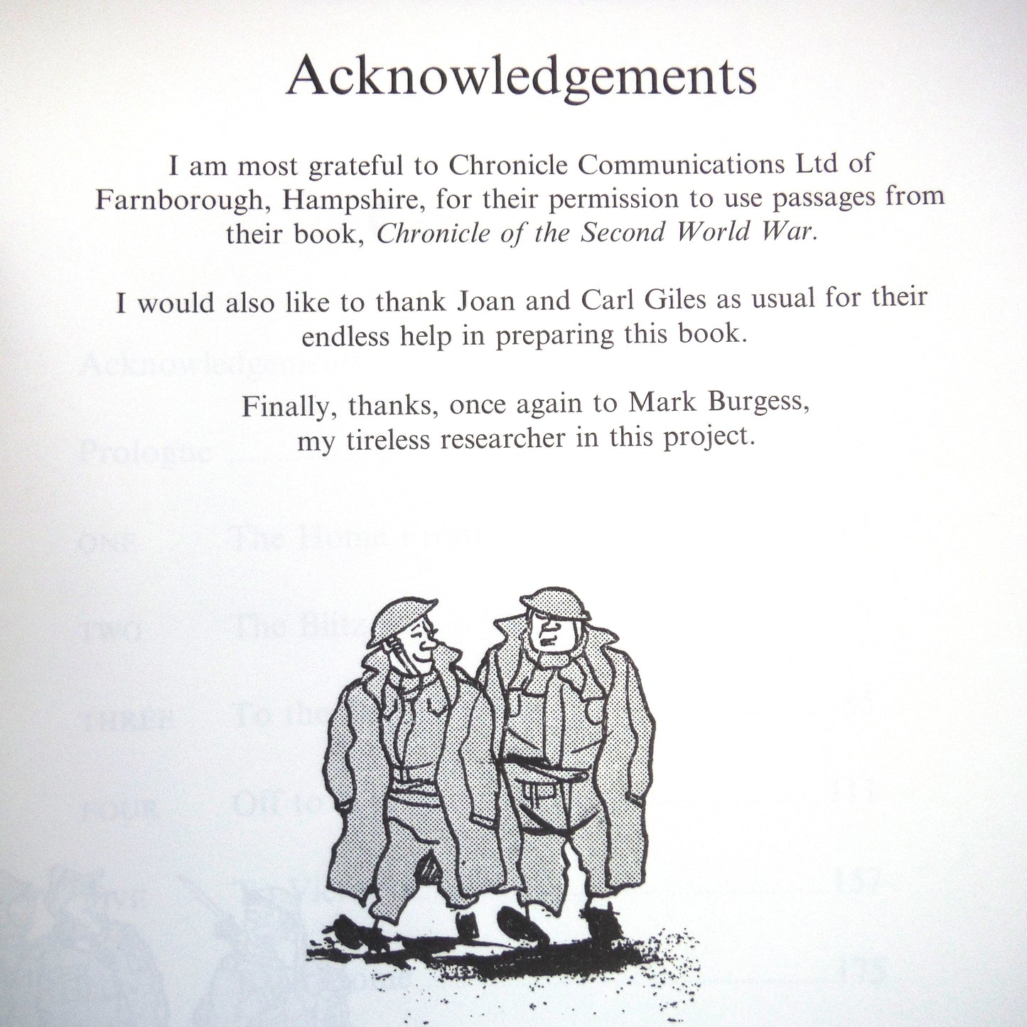 GILES AT WAR, Military Cartoons by Peter Tory (1994 1st Ed.)