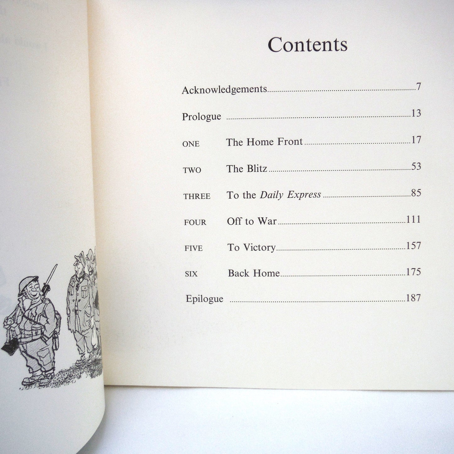 GILES AT WAR, Military Cartoons by Peter Tory (1994 1st Ed.)