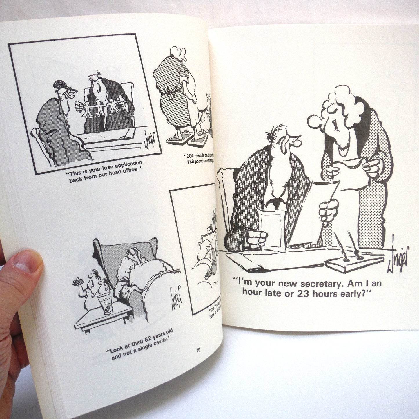 HERMAN THE FOURTH TREASURY, Cartoons by Jim Unger (1984 1st Ed.)