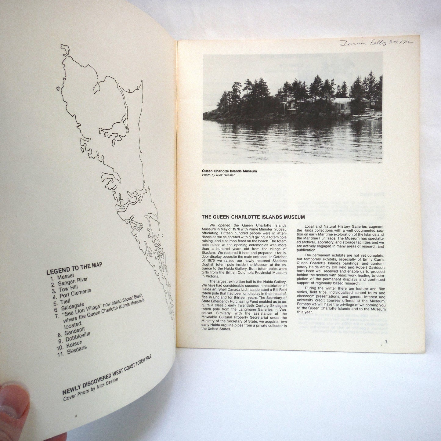 THE CHARLOTTES, by The Queen Charlotte Islands Museum Society, Volume 5, Edited by Trisha Gessler (1980 1st Ed.)