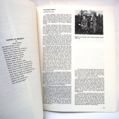 THE CHARLOTTES, by The Queen Charlotte Islands Museum Society, Volume 5, Edited by Trisha Gessler (1980 1st Ed.)