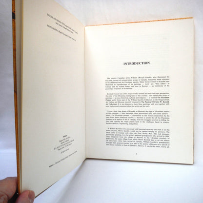THE UKRAINIAN PIONEER, by William Kurelek (1980 1st Ed.)