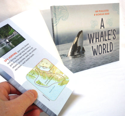 A WHALE'S WORLD, by Ian McAllister & Nicholas Read (2018 1st Ed.)