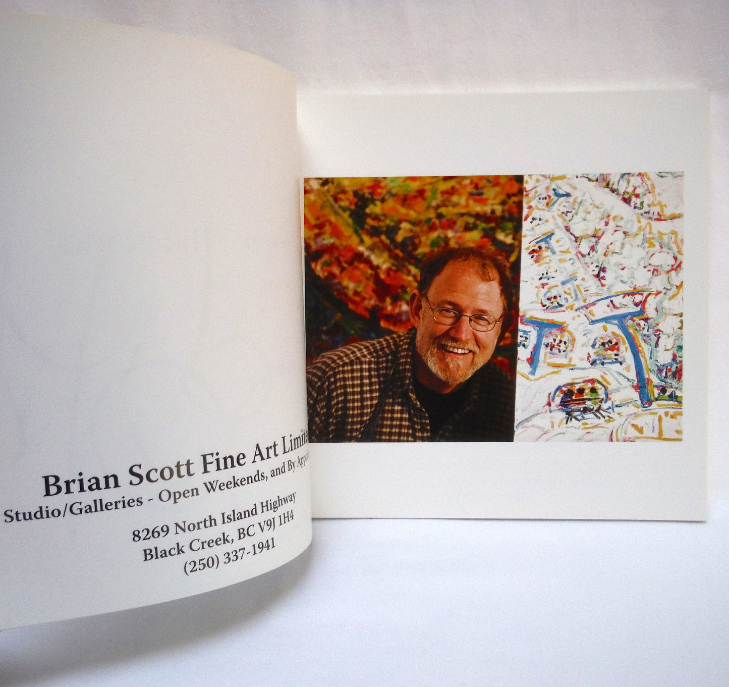 BRIAN SCOTT, THE BC PAINTER 2-PACK OF ART BOOKS: Paintings and Stories of Arizona, and Skiing On The Island (BOTH SIGNED 1st Ed.)