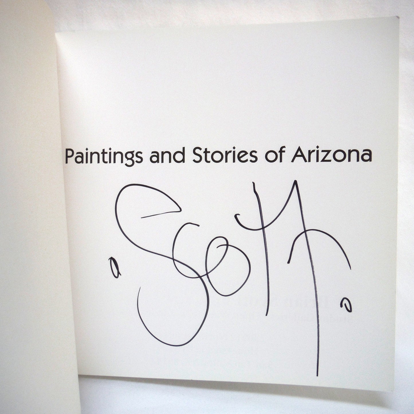 BRIAN SCOTT, THE BC PAINTER 2-PACK OF ART BOOKS: Paintings and Stories of Arizona, and Skiing On The Island (BOTH SIGNED 1st Ed.)
