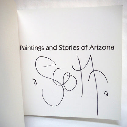 BRIAN SCOTT, THE BC PAINTER 2-PACK OF ART BOOKS: Paintings and Stories of Arizona, and Skiing On The Island (BOTH SIGNED 1st Ed.)