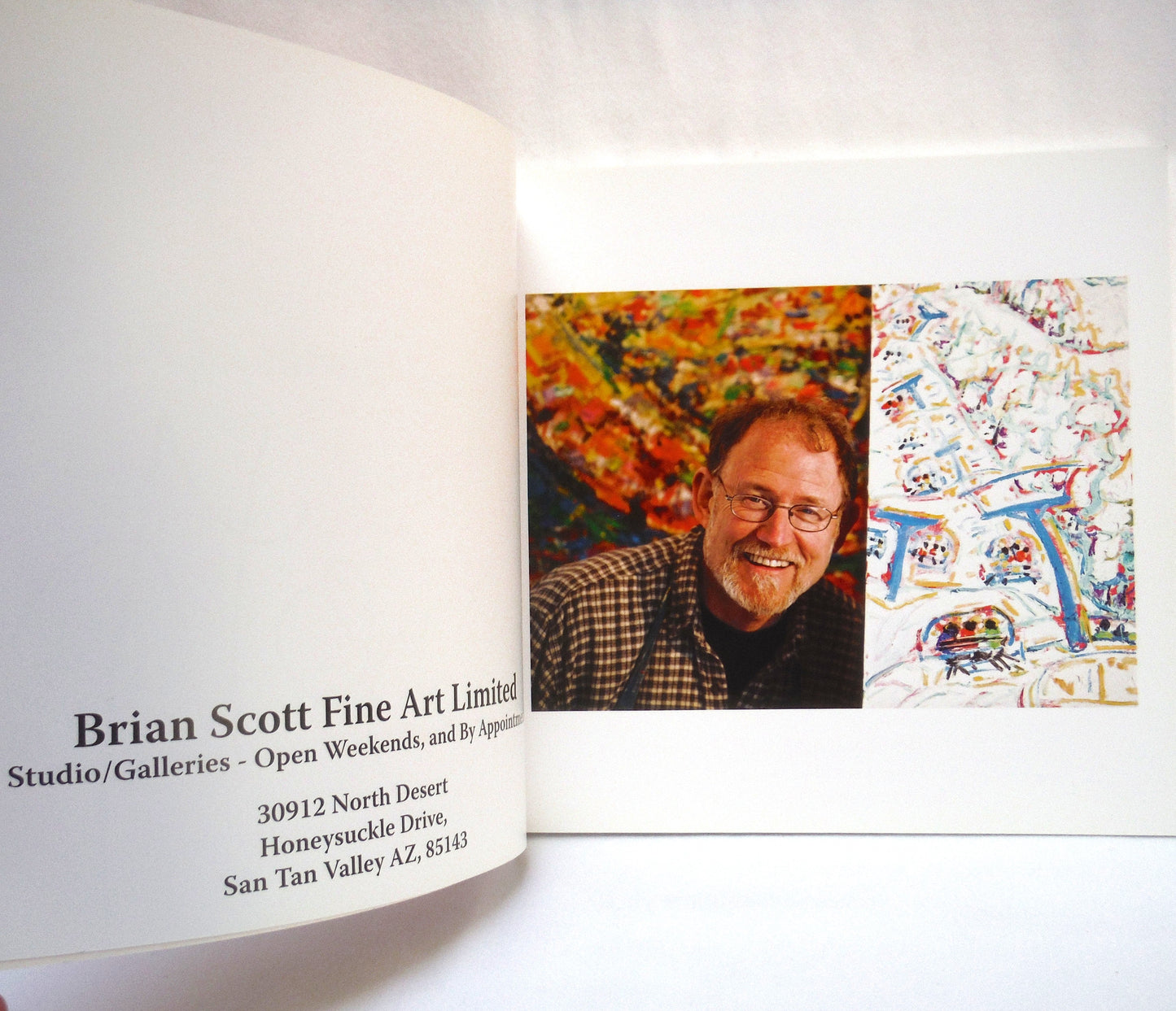 BRIAN SCOTT, THE BC PAINTER 2-PACK OF ART BOOKS: Paintings and Stories of Arizona, and Skiing On The Island (BOTH SIGNED 1st Ed.)