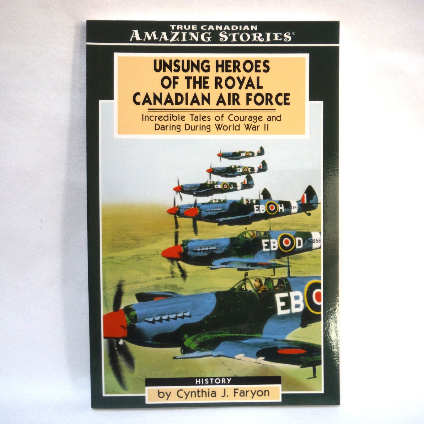 UNSUNG WAR HEROES, Amazing 3-Pack Story Books by Cynthia J. Faryon (Three Canadian Military Books in a Slipcase Box Brand New-Old Stock Special)