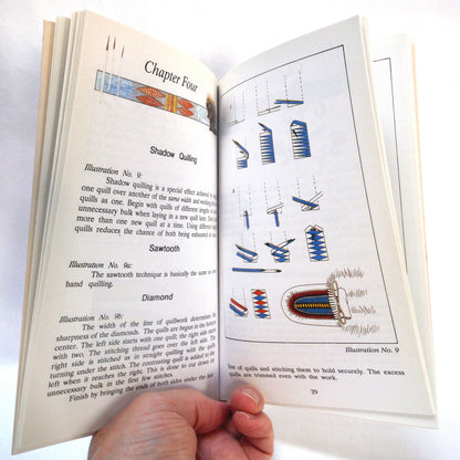 GUIDE TO INDIAN QUILLWORKING, by Christy Ann Hensler (1989 1st Ed.)