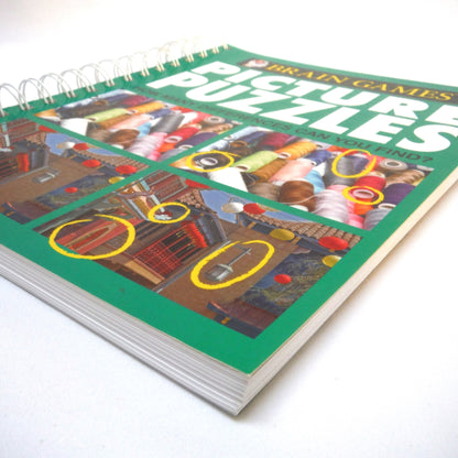PICTURE PUZZLES, How Many Differences Can You Find? By Brain Games (2009 1st Ed.)