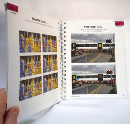 PICTURE PUZZLES, How Many Differences Can You Find? By Brain Games (2009 1st Ed.)