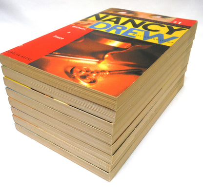 NANCY DREW GIRL DETECTIVE, Complete Set of All 8 Books Volume #1 to #8, by Carolyn Keene (2004 1st Ed.)