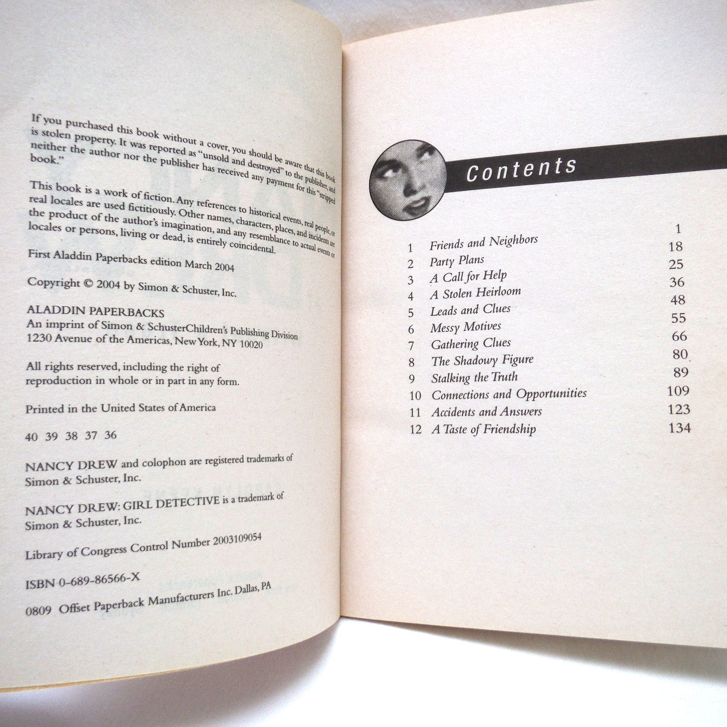 NANCY DREW GIRL DETECTIVE, Complete Set of All 8 Books Volume #1 to #8, by Carolyn Keene (2004 1st Ed.)